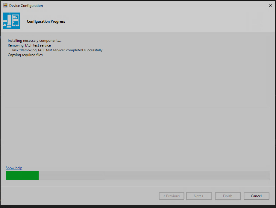 VS — remote debugger target configuration (step 3)